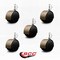 Service Caster 2-3/8'' Floor Safe Antique Hooded Twin Wheel Caster 5/16 Threaded Stem, 5PK SCC-TS02S60D-NYU-WA-5161878-5 - alternate 4